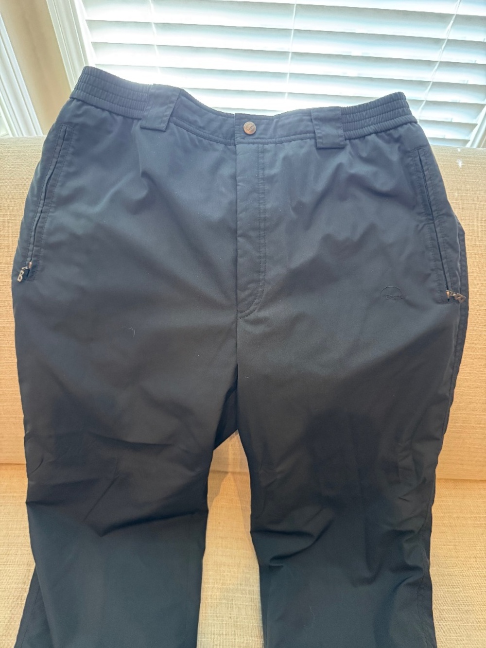 Bogner vintage men’s ski pants, black, size 36
